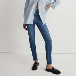 MADEWELL CURVY HIGH RISE SIZE 24p ANKLE / CROPPED SKINNY JEANS
